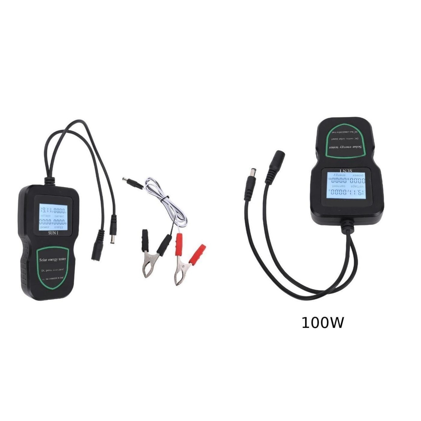 Photovoltaic Panel Tester with LCD Display Solar Tester for Power Measurement