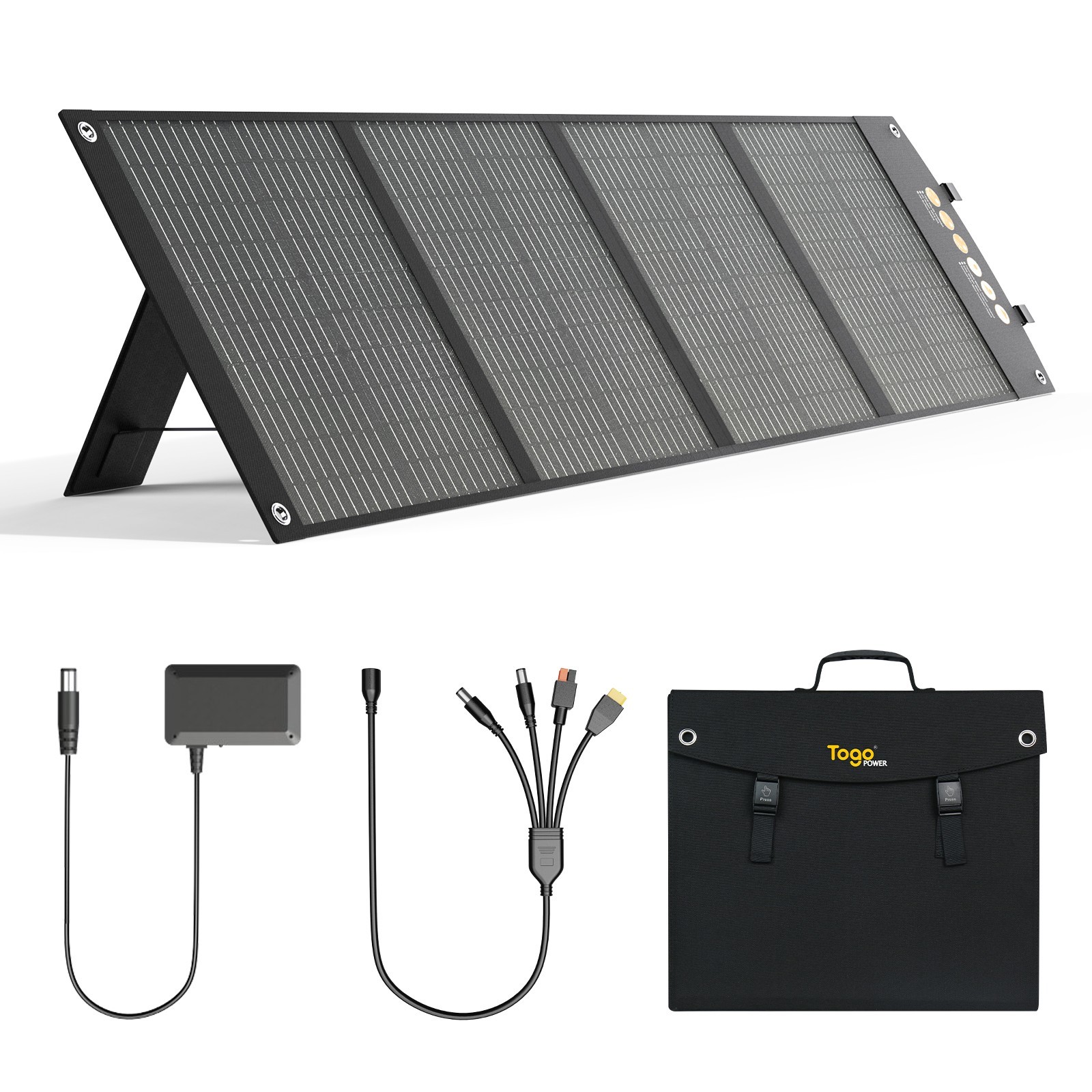 120W Portable Solar Panels for Power Station-Emergency Power Supply for Outdoor