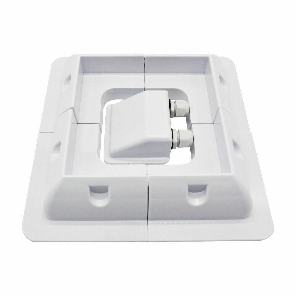 5/7Pcs Solar Panel ABS Mounting Corner Bracket Without Drilling For Caravans FS