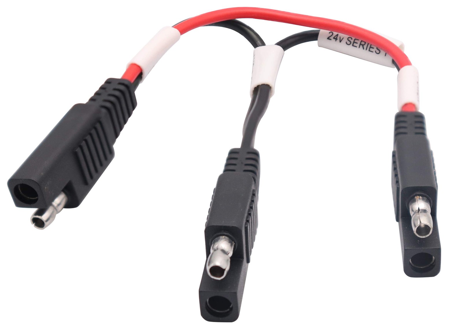 SAE Y Splitter Adapter Cable 18AWG SAE 2-Way Adapter,1 to 2 SAE Y Splitter SA…