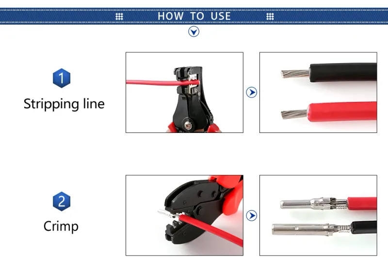 PV Cable 2.5/4/6mm² 10-14AWG 1-30M Wire with Panel Connector Stecker Set