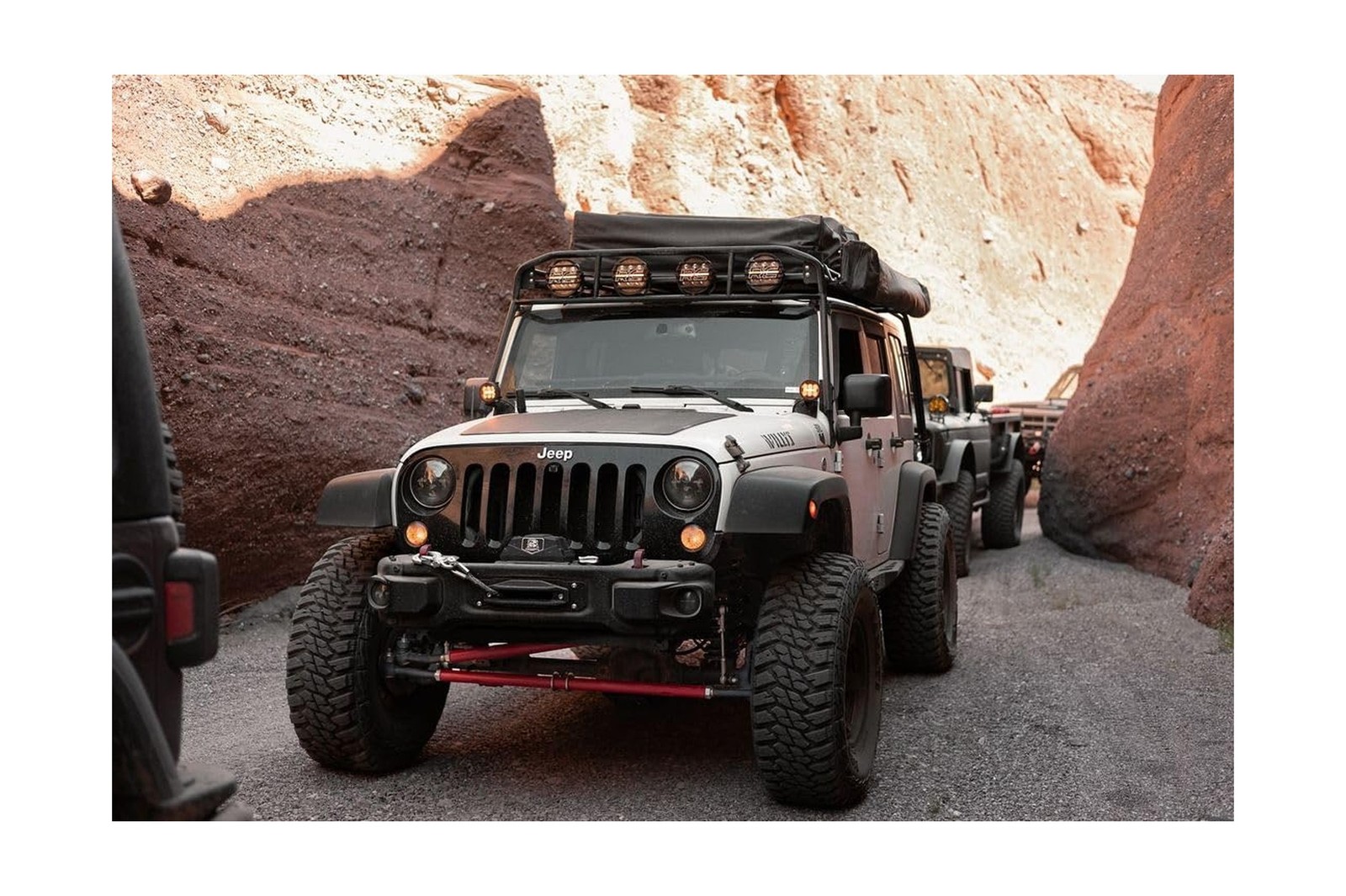 Lensun 105W 12V Hood Flexible Solar Panel for Jeep Wrangler JK (2007-2018) – …