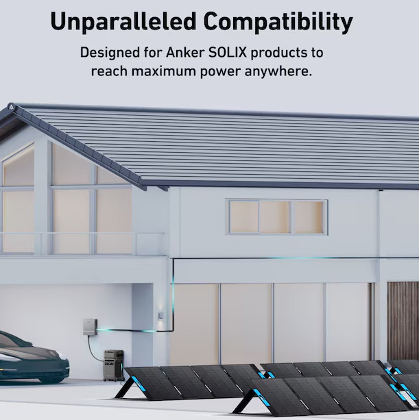 Anker Solix PS400 400W Solar Panel Portable Foldable High Efficiency Free Ship