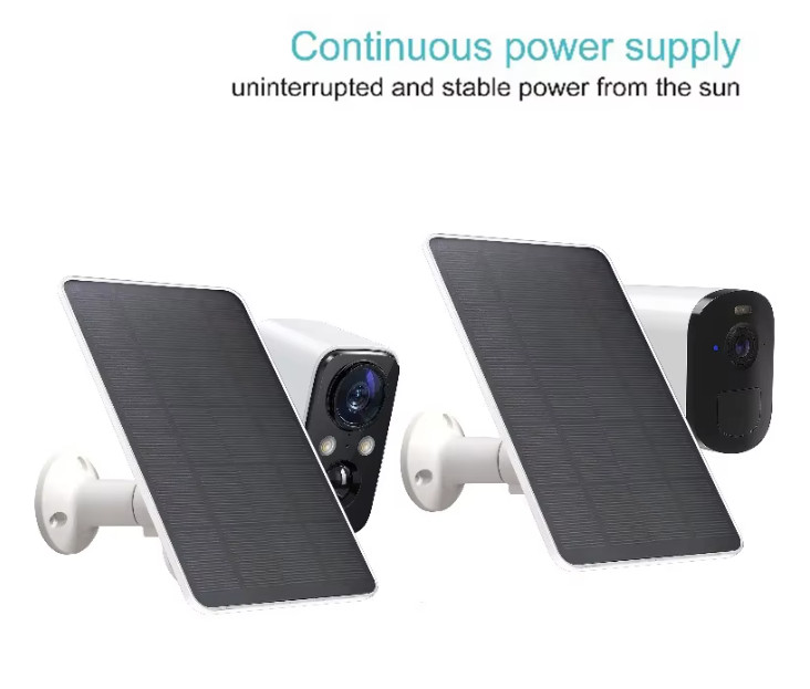 Solar Panel For CCTV Security Camera Type-C Port Charger Outdoor 10W5V
