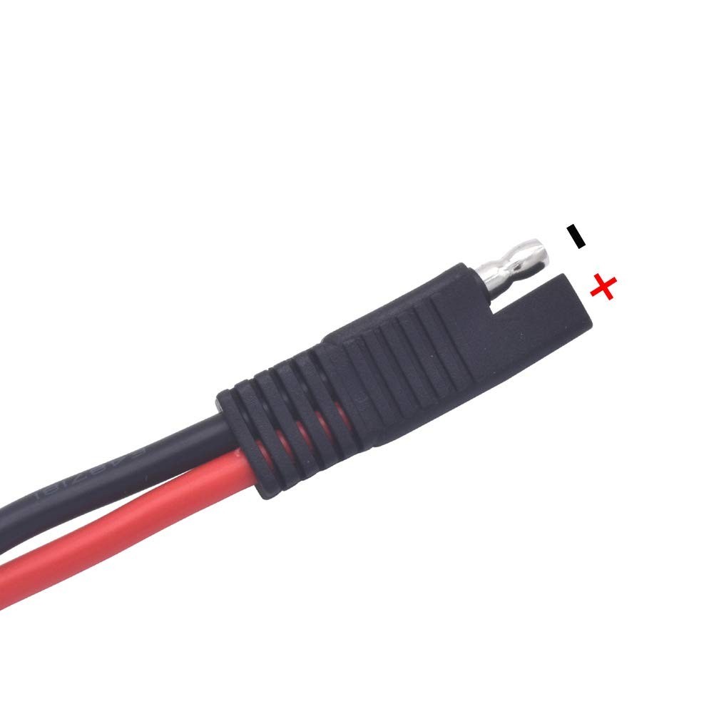 High Current 10AWG 2 Pin to SAE Cable – Ideal for Grand Design RV Solar Ports