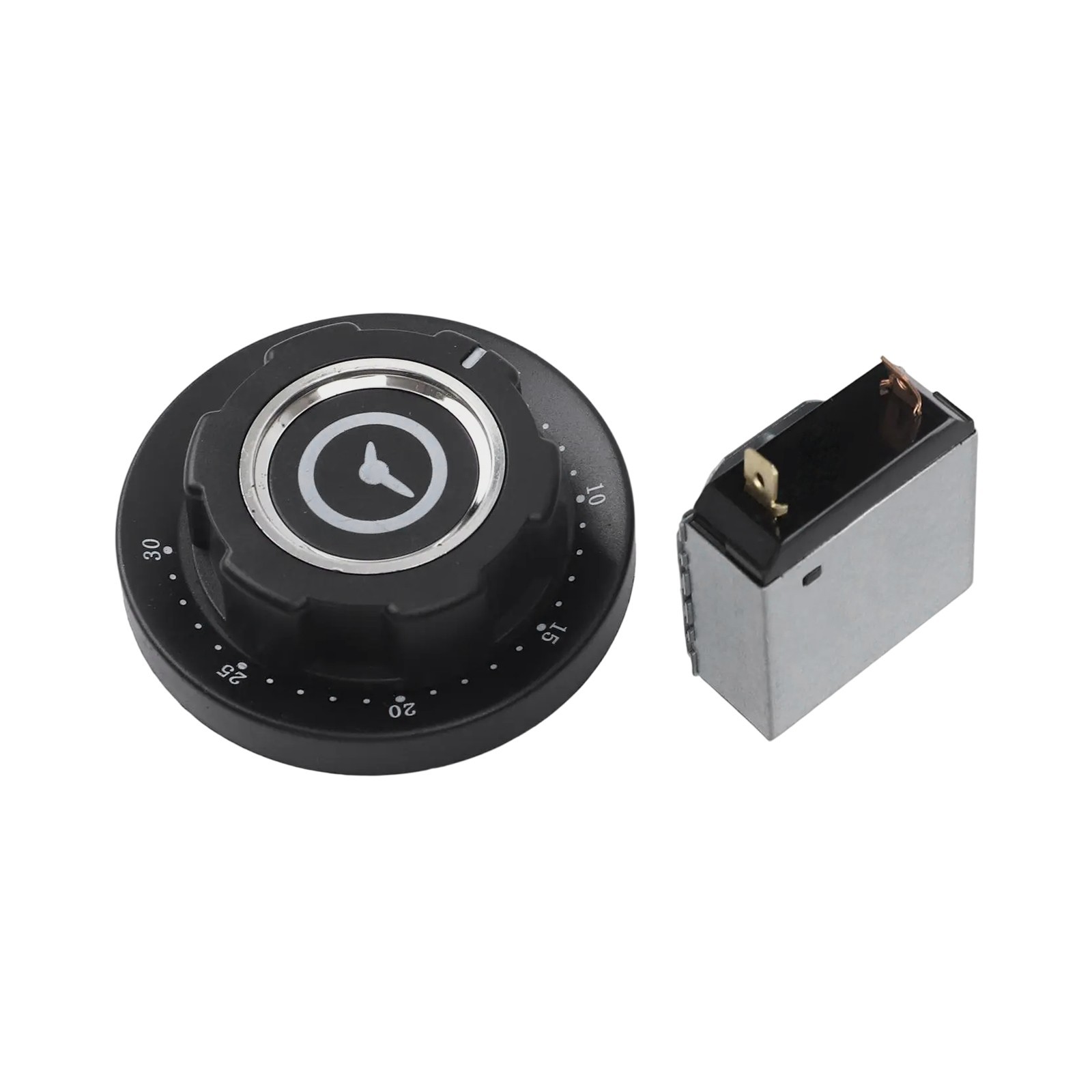 Clear Bell Mechanical Timer Switch for Convenient Cooking Notifications
