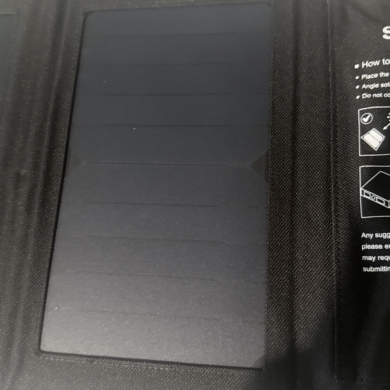 Solar Panel Charger, Solorage 21W Charger with 2 USB Ports and 3…