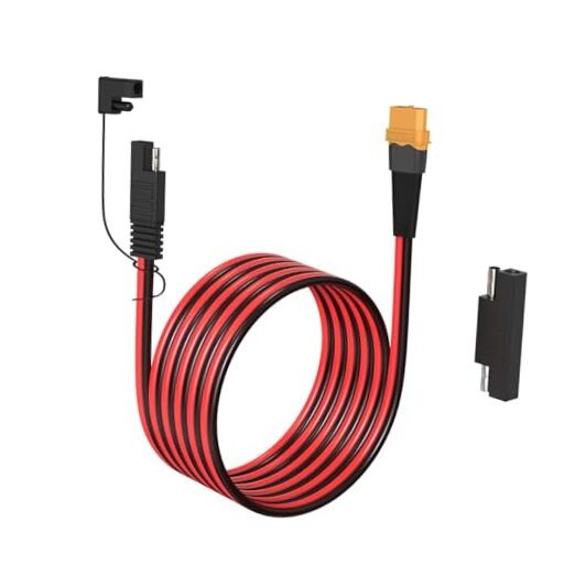 10AWG XT60 to SAE Connector Extension Cable with 20FT 10AWG SAE to XT60 Cable