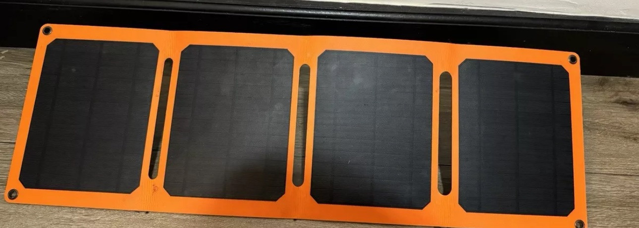 Thunderbolt Magnum 18 Watt 18v DC Solar Panel Kit Charge USB ADAPTER & PANEL