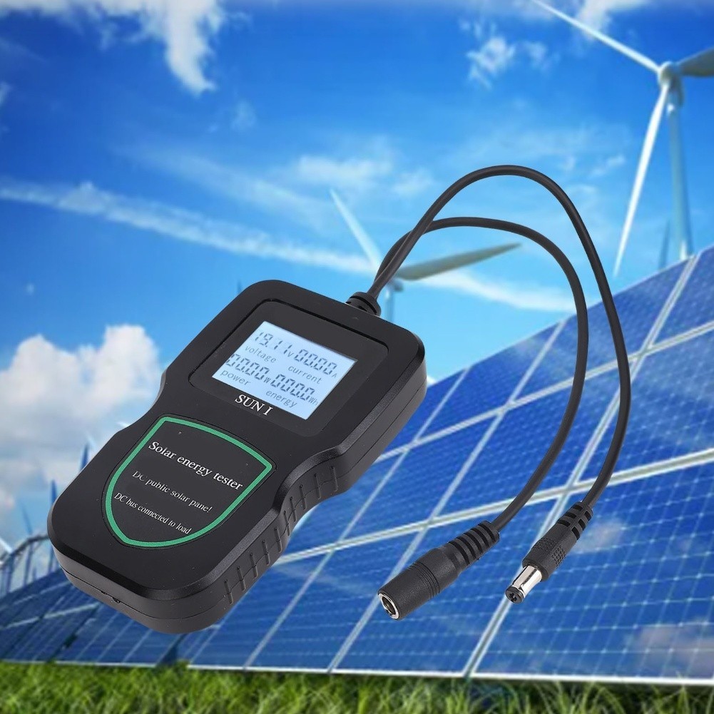 Solar Panel Multimeter Tester for Photovoltaic Module Voltage Current and Power