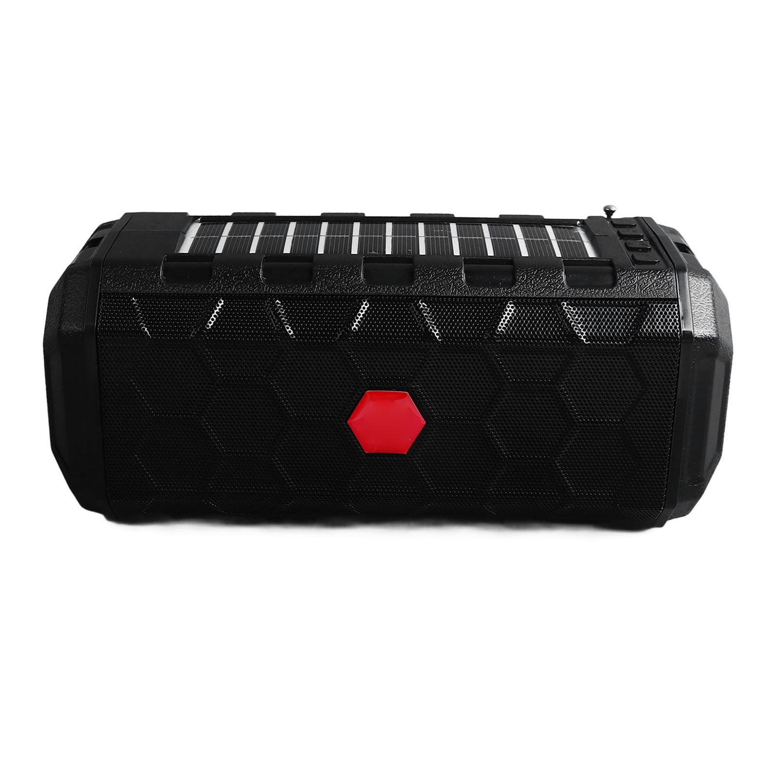 Solar Bluetooth Speaker Solar Panel Waterproof 1200mAh Bright Flashlight Ra GTYX
