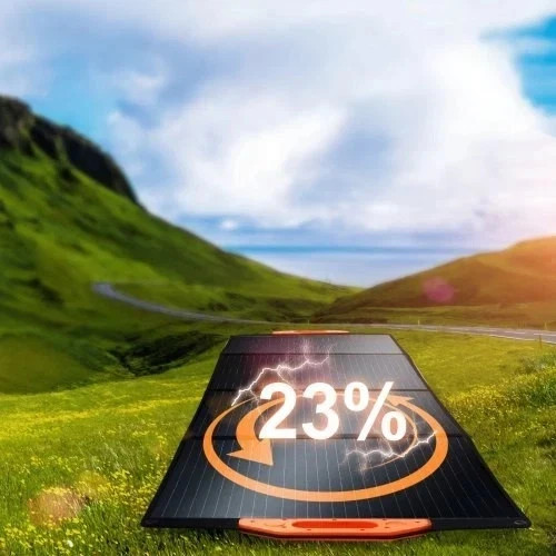 VEVOR 200W Monocrystalline Solar Panel Foldable ETFE Portable Solar Charger Kit