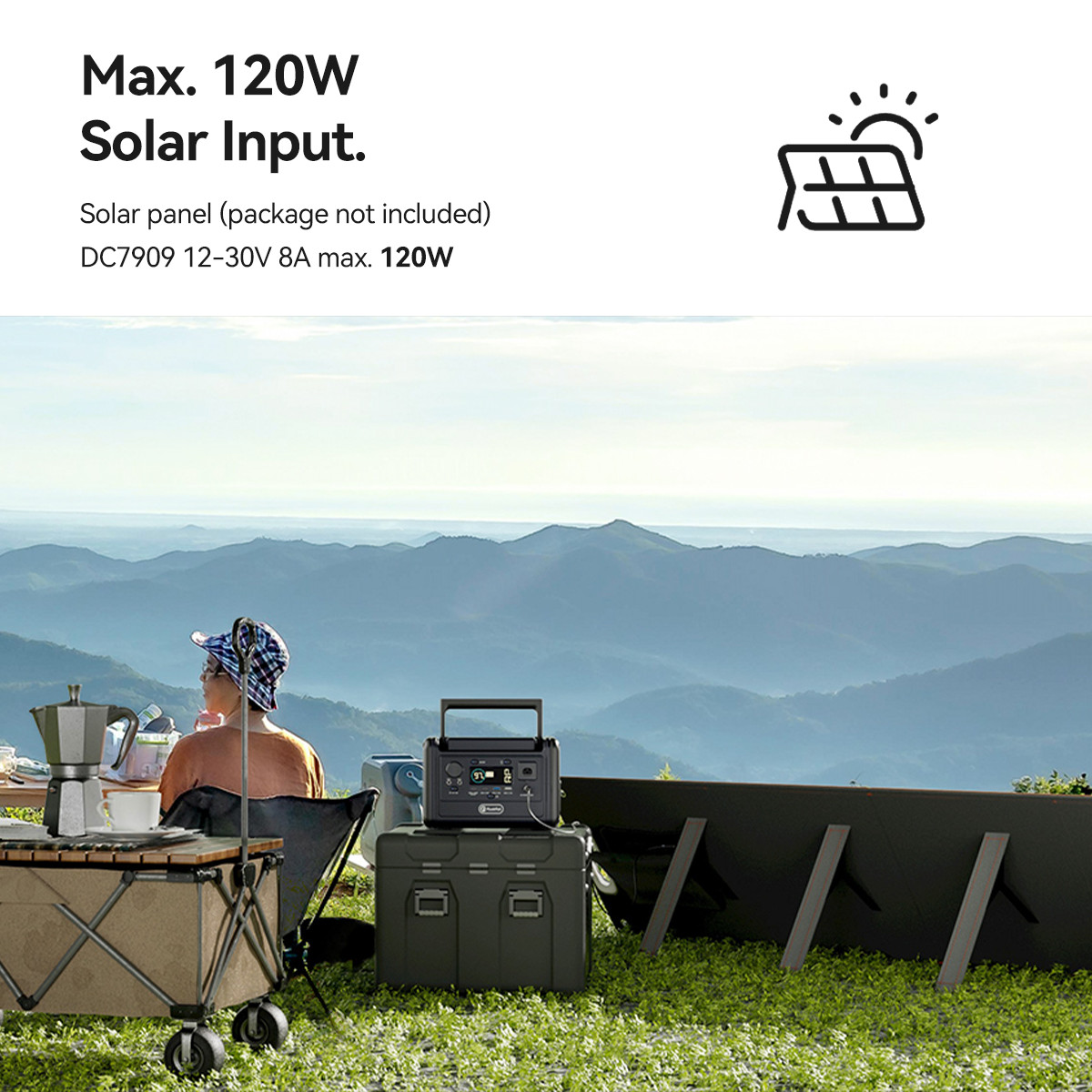 Flashfish 230Wh T300PRO Portable Power Station 300W Solar Generator LFP Battery