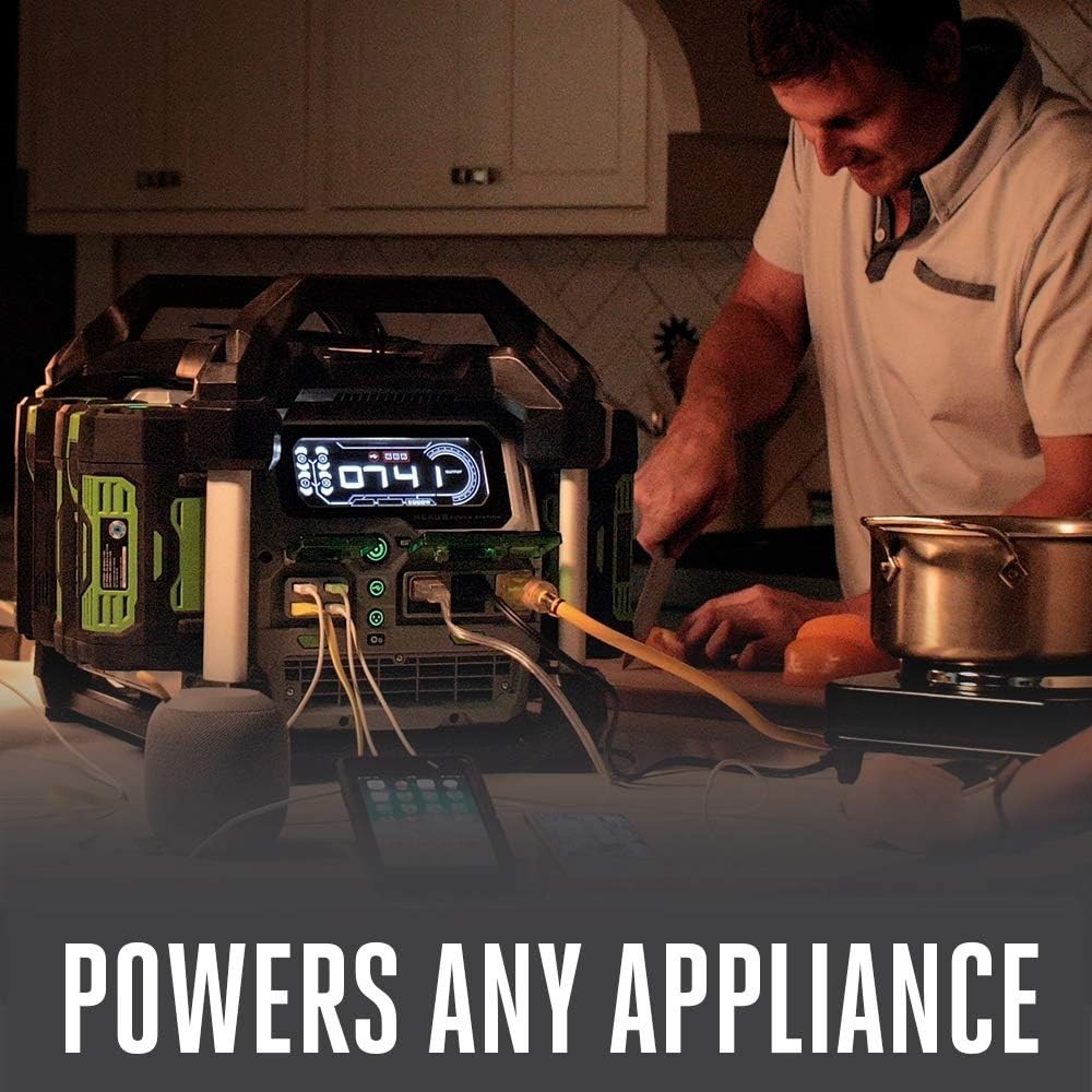 Nexus 3000W Portable Power Station for Camping & Emergency Use – Quiet Operation