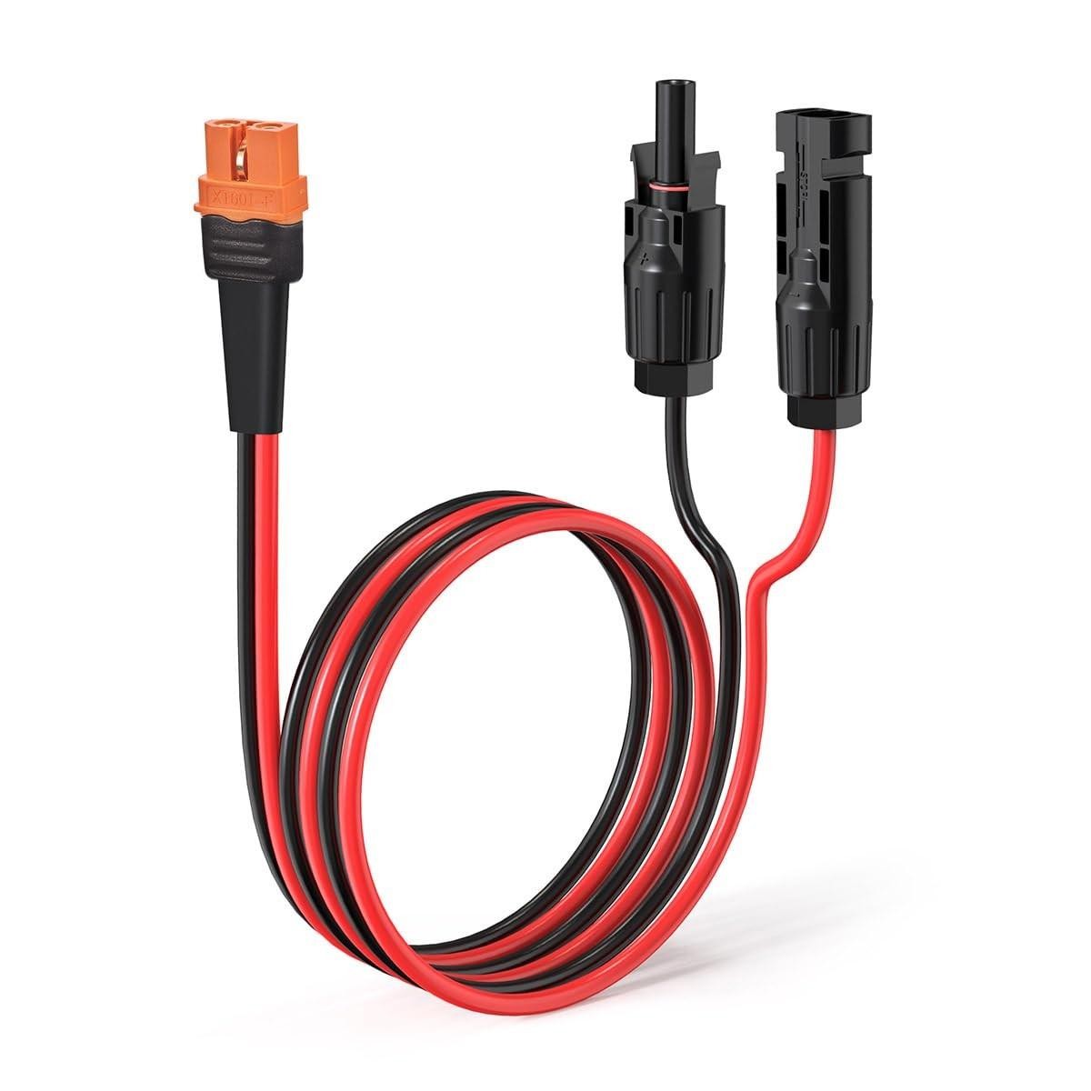 10awg 2ft Solar to Xt60i Cable 2 10 25 35 50 75 100ft Solar Connector to Xt60i