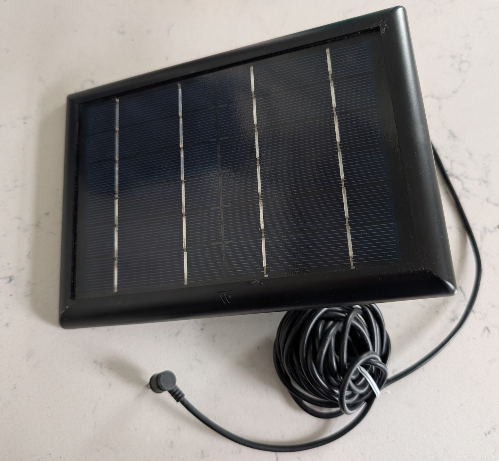 Ring solar panel 2-pack, 1x 5W, 1x 2W, w/ 10ft extension cable