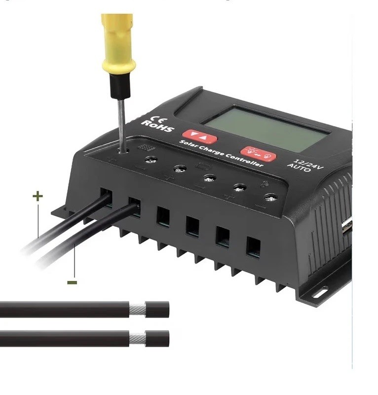 HQST 20Ft 10 AWG Adaptor Kit Solar Cable with Female and Male Connectors(1 Pair)