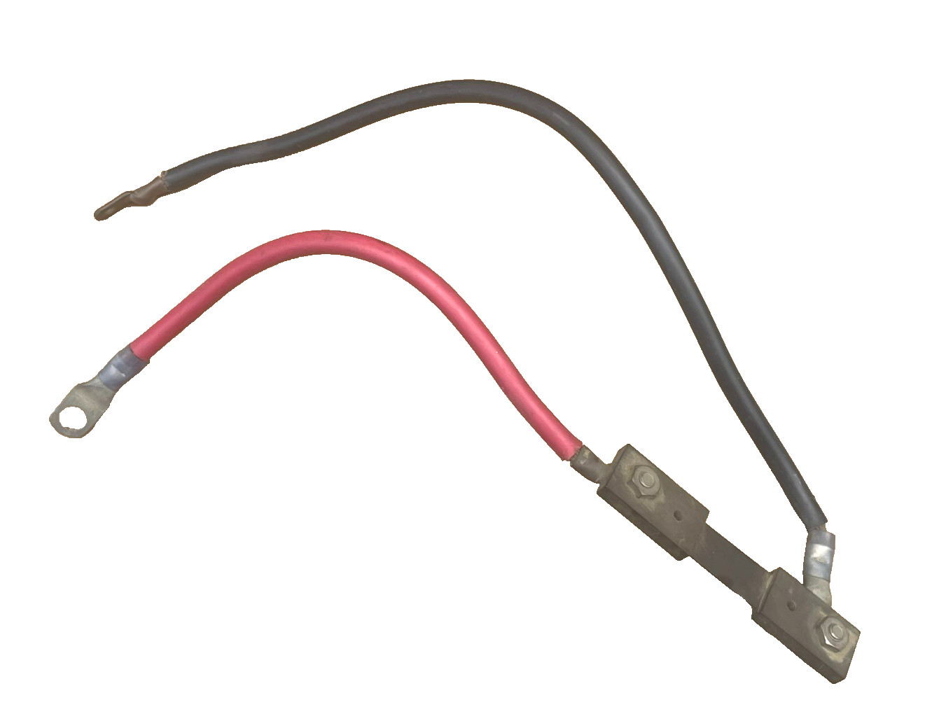 Shunt Resistor Panel with Cables Red and Black
