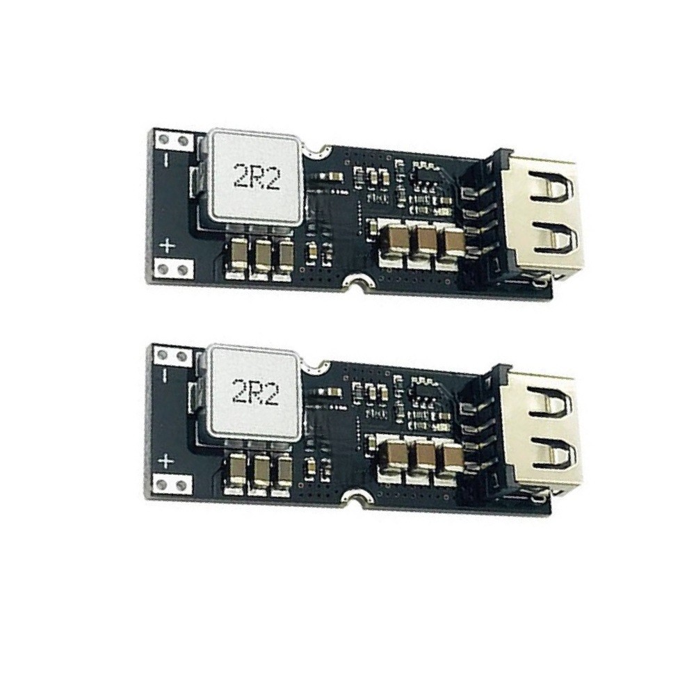 TPS61088A 2PCS 24W Boost Converter Module 2.8V-4.5V to 4.5V-12V Output