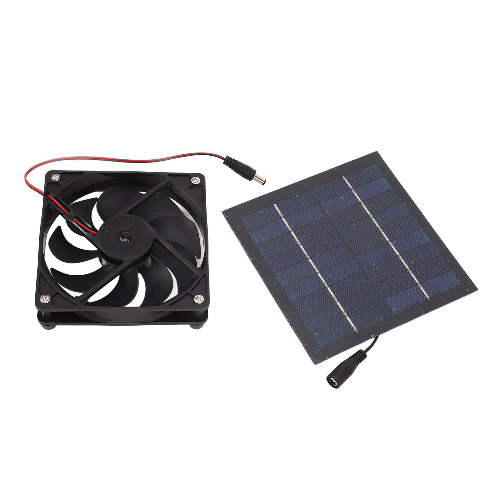 50W Powered For Greenhouse Sheds Chicken Coop Pet House Window Exhaust
