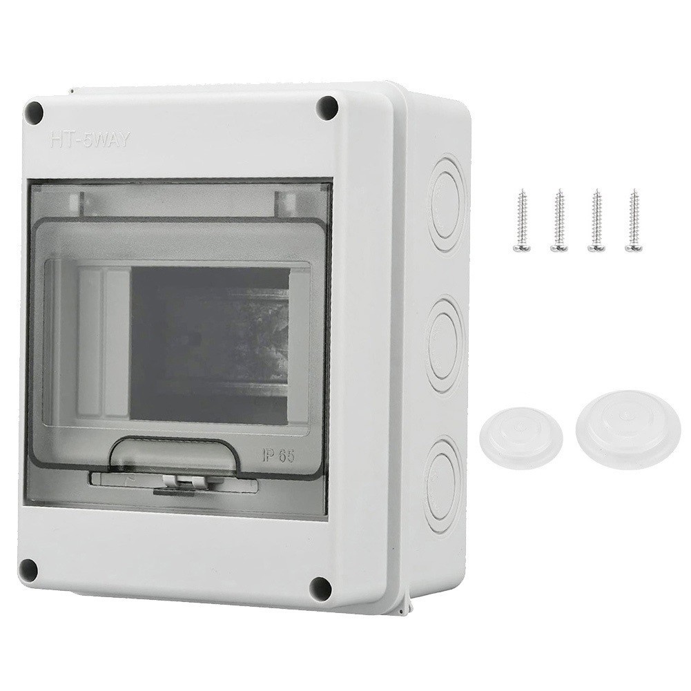 Brand New Fuse Box Accessories 1 Pcs 1 Row For 5 Modules 110x150x90 Mm