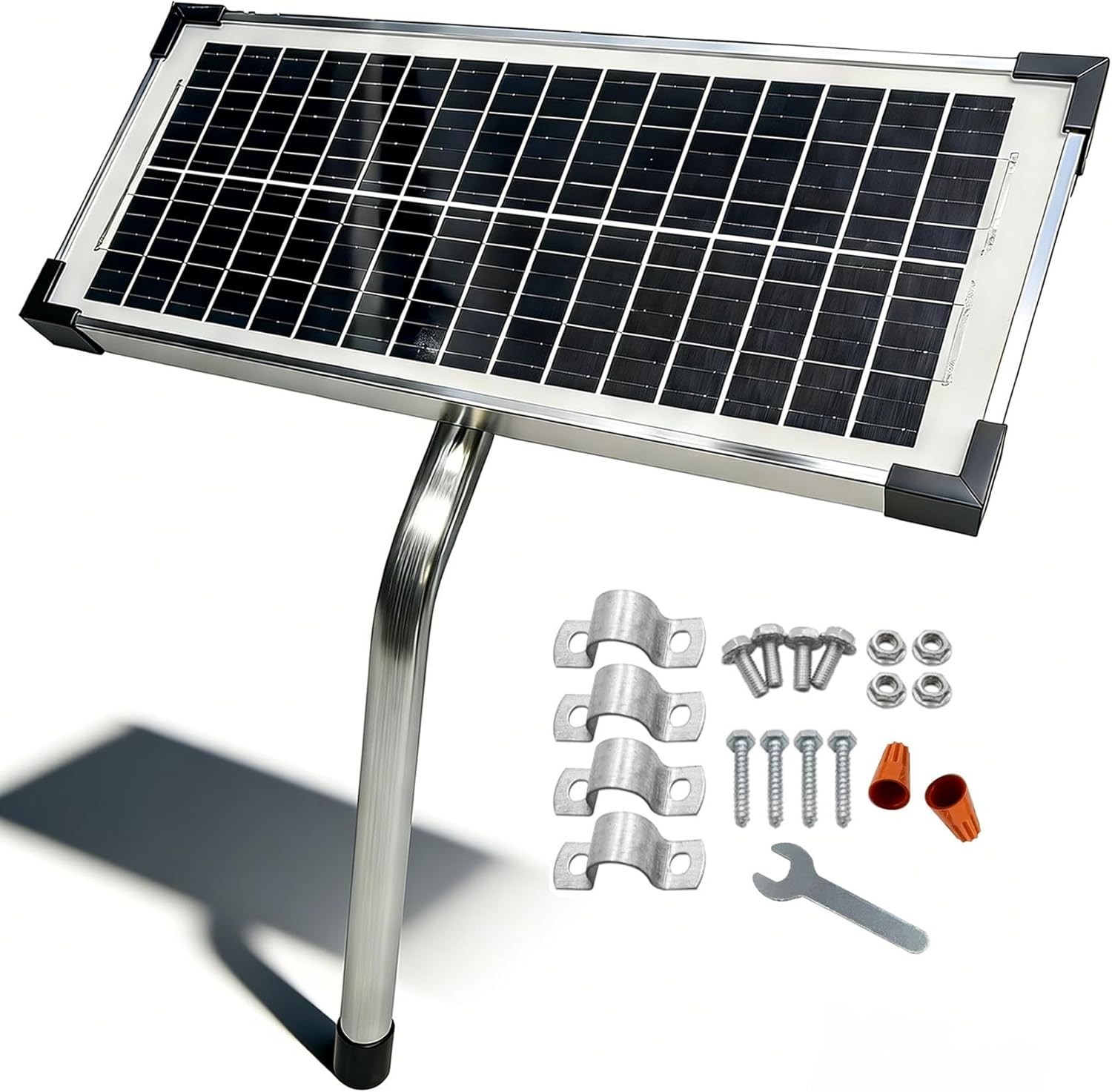 FM123 10 Watt Solar Panels Kit for Mighty Mule GTO PRO Automatic Gate Openers…