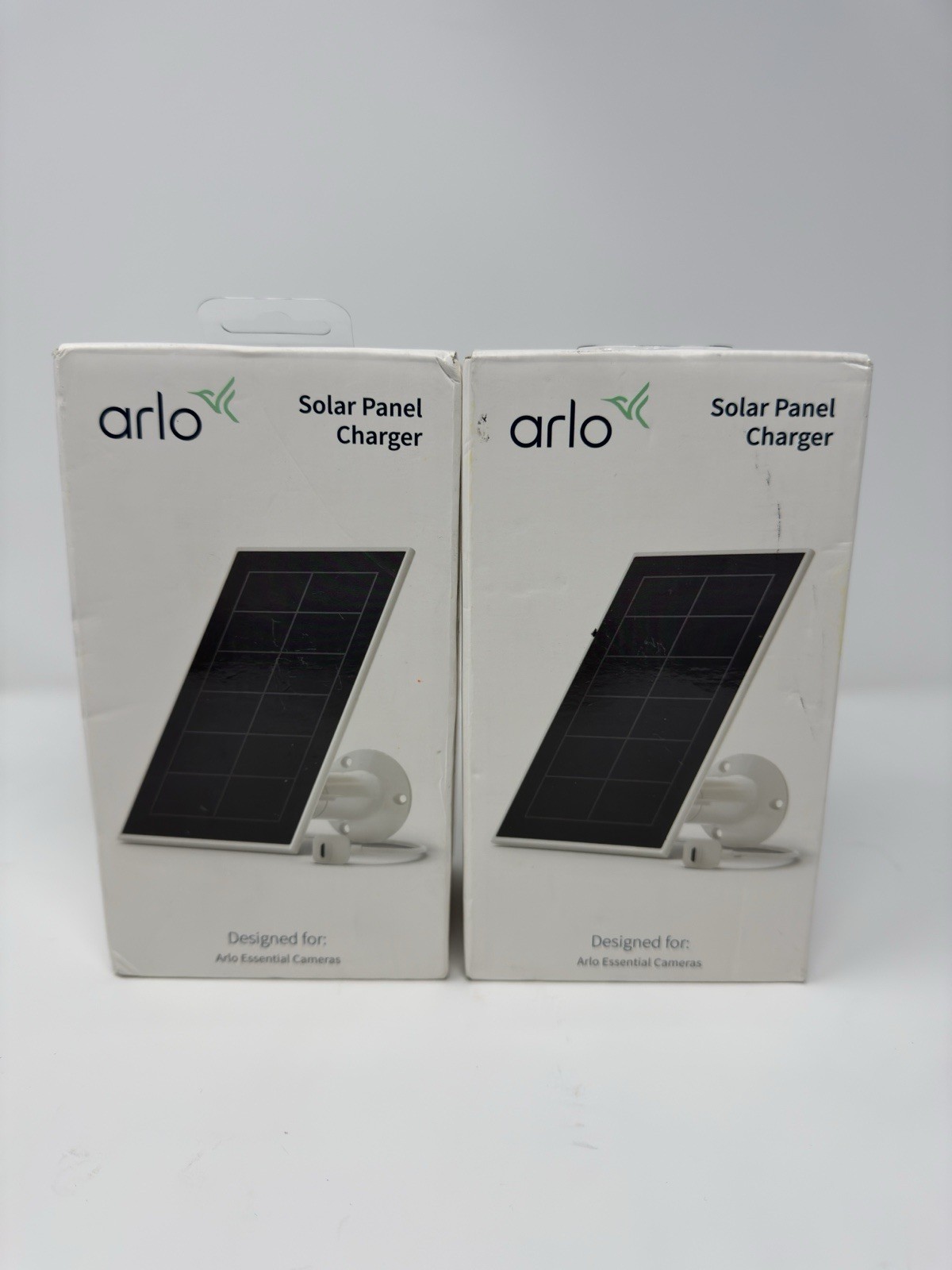 2x Arlo Essential Solar Panel Charger VMA3600 Micro USB Cable Model [BRAND NEW]