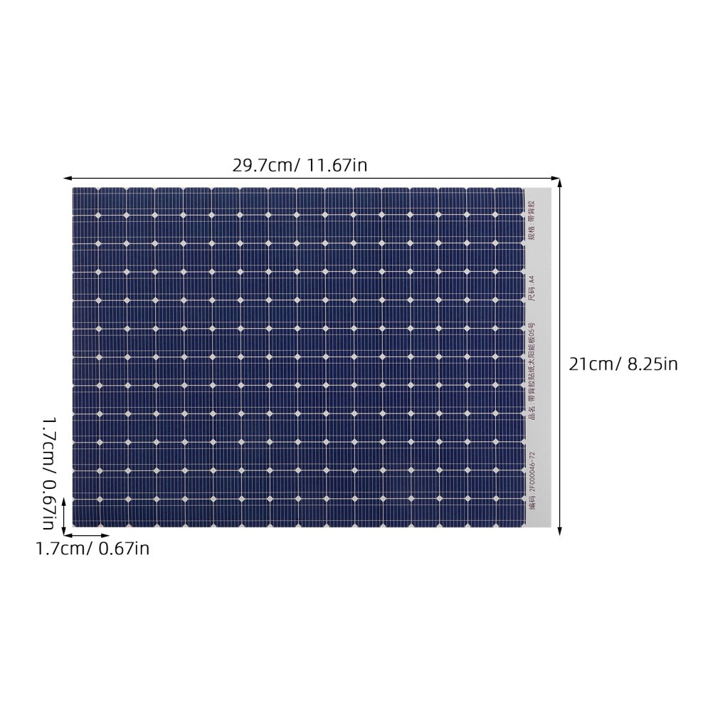 6Pcs Reusable Miniature Solar Panel Stickers for Dollhouse Decor Dark Blue