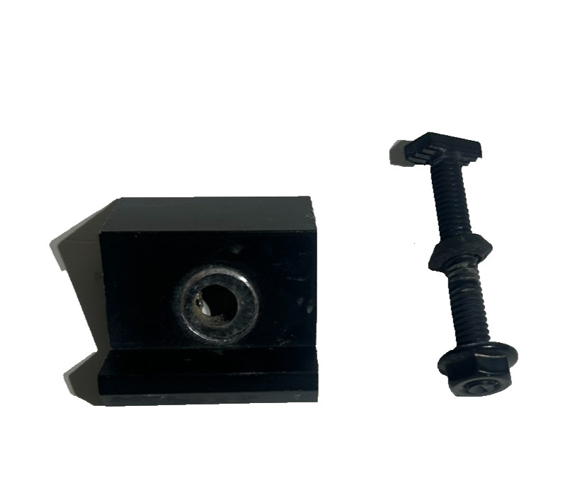 Lot of 4 UniRac Solar Mount End Clamps B 30-32mm Dark Finish