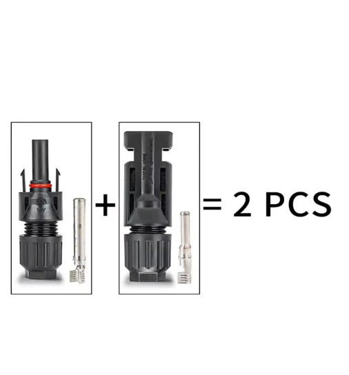 Solar PV MC4 Connector Kit 1000V 30A 2.5-6mm² Plug Set