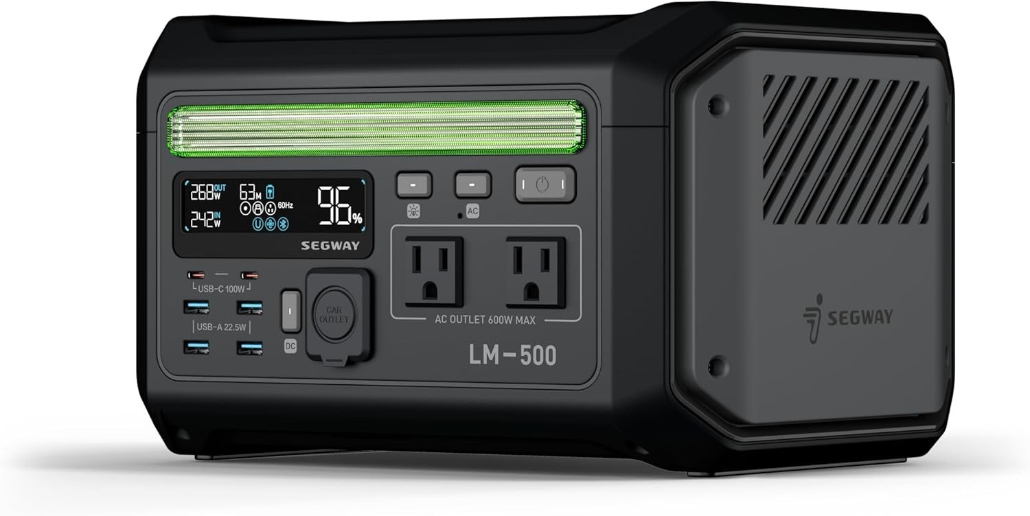 Lumina 500 Portable Power Station with 512Wh Battery^