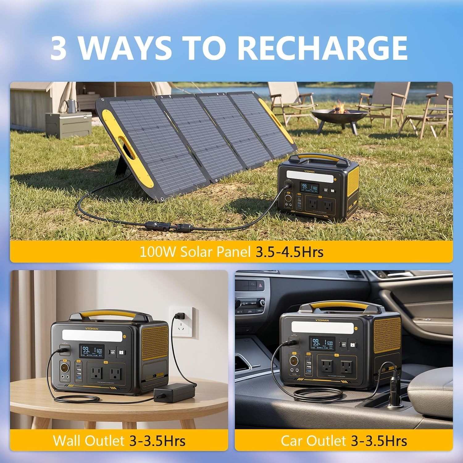 Jump 600X Portable Power Station 600W, 299Wh Battery