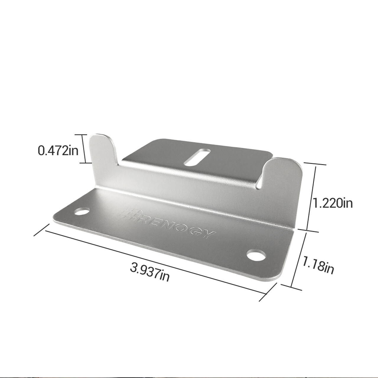 Renogy Solar Panel Mounts Z Brackets One Set for Mounting Solar Panel Flat Roof