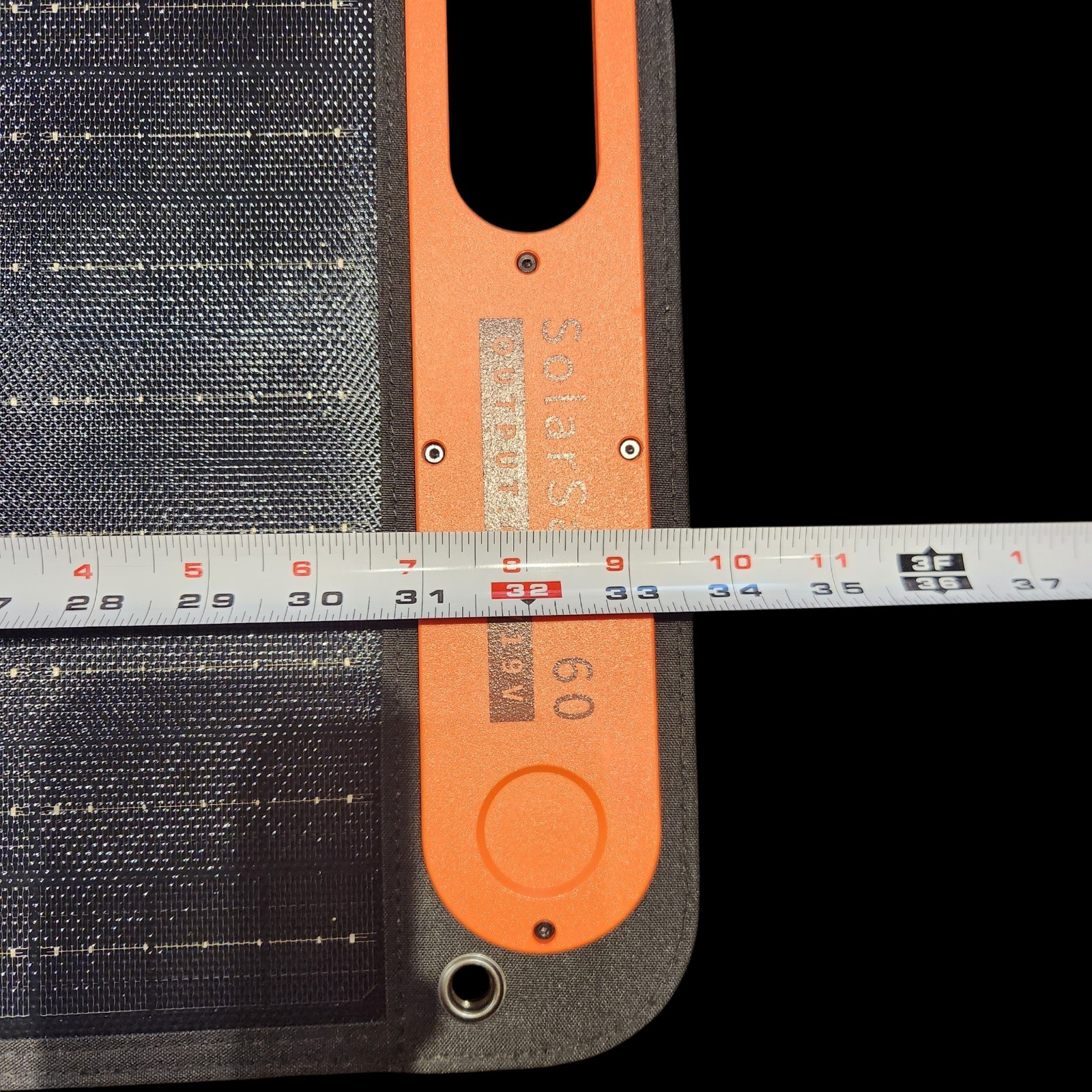 JACKERY SolarSaga 60 Power Output 68W/ 19V Portable Solar Panel JSS-60B 21×34″