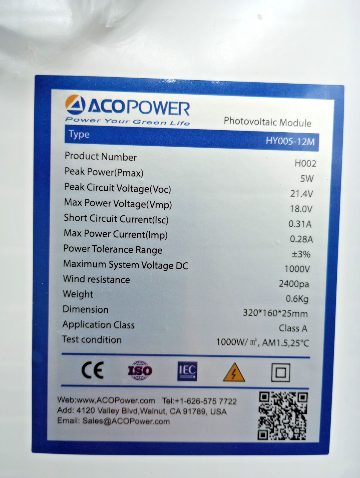 5W-Solar-Battery-Trickle-Charger-Maintainer 12V-Solar-Panel -Charger Waterproof