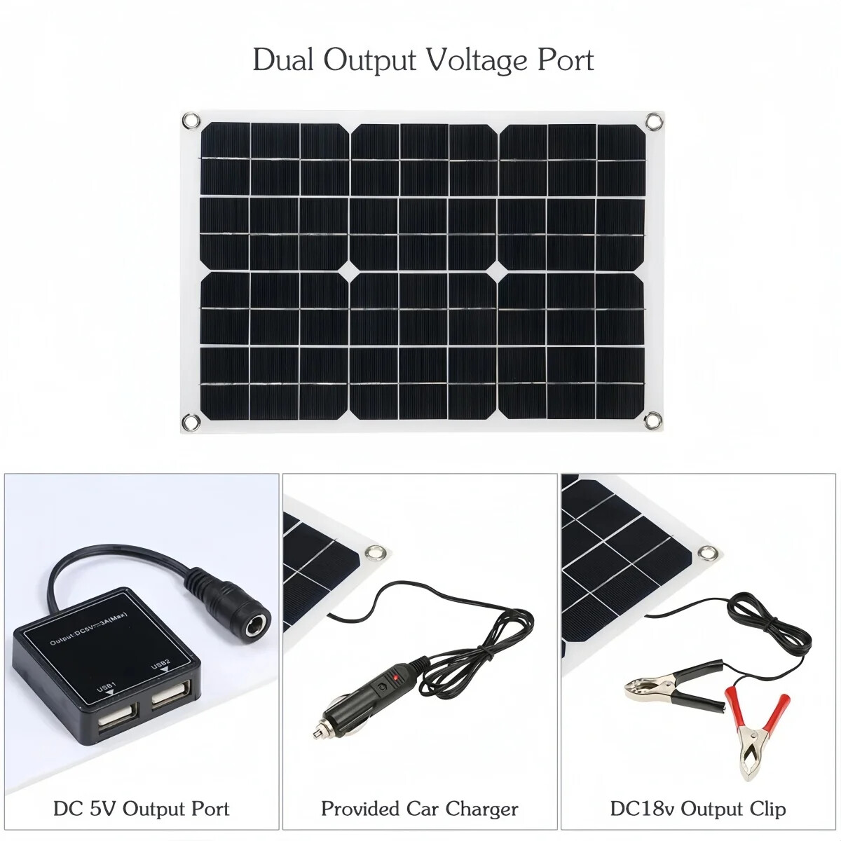 New 12V to 110V/220V Solar Panel System Battery Charge Controller 4000W Power