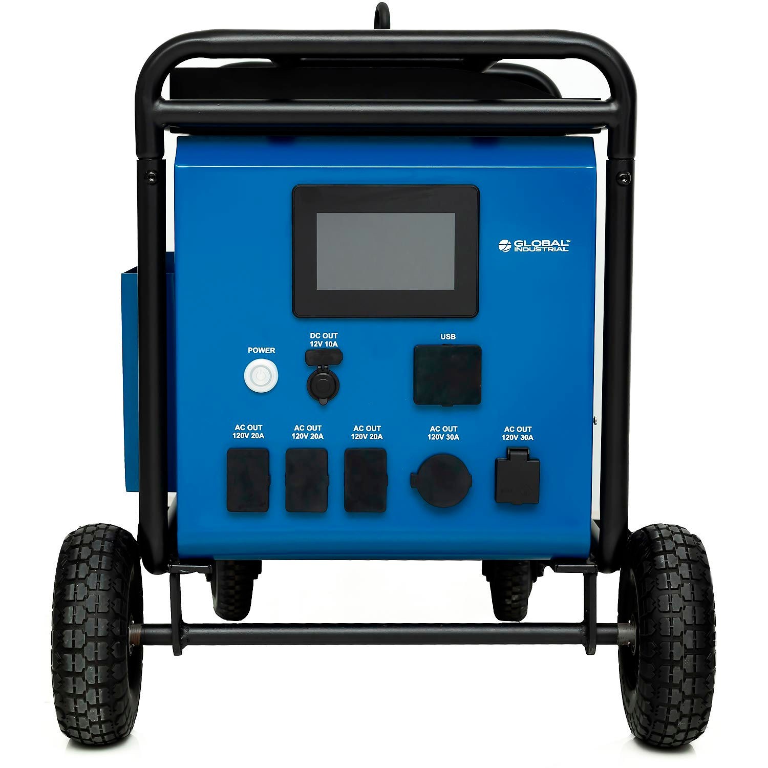 Global Industrial Portable Power Station 5000W LiFePO4 Lithium Battery 5120WH