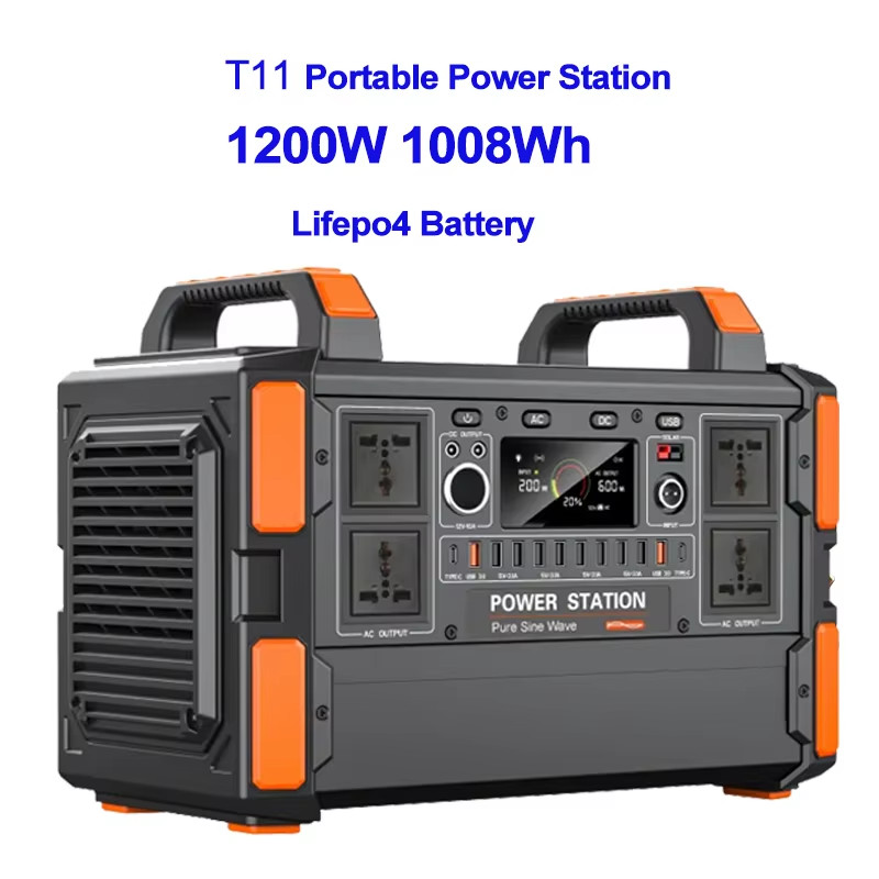 Portable Power Station 3000W 2400W 1200W Lifepo4 Battery Solar Generator UPS Bat