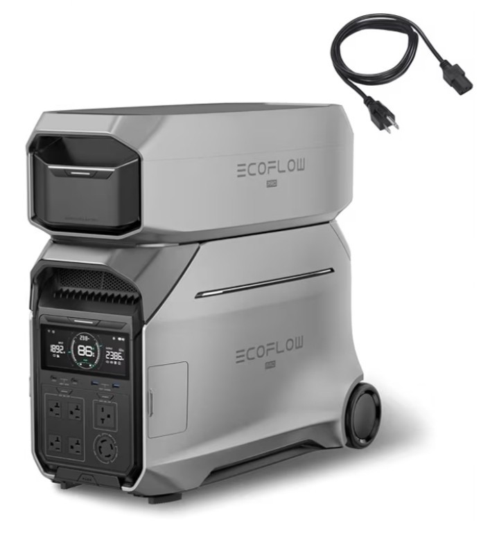 ECOFLOW 8kWh Portable Station DELTA Pro 3 with Extra Battery WE SHIP OVERSEAS