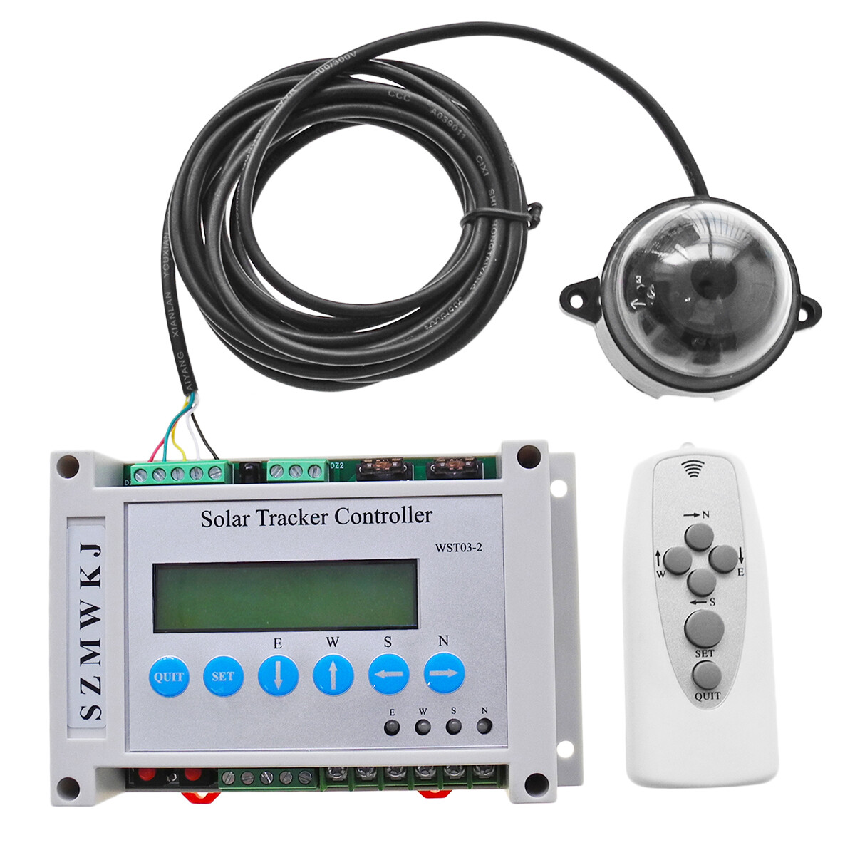 6000N Dual Axis Solar Tracker -Solar Panel Tracking System Complete Sunlight Kit