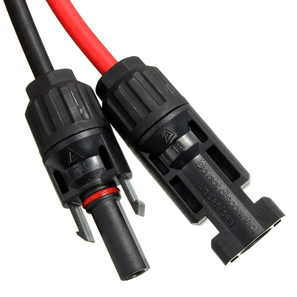 Solar Panel Cable 1 Pair Black+Red 10AWG Silicone Twin Flexible
