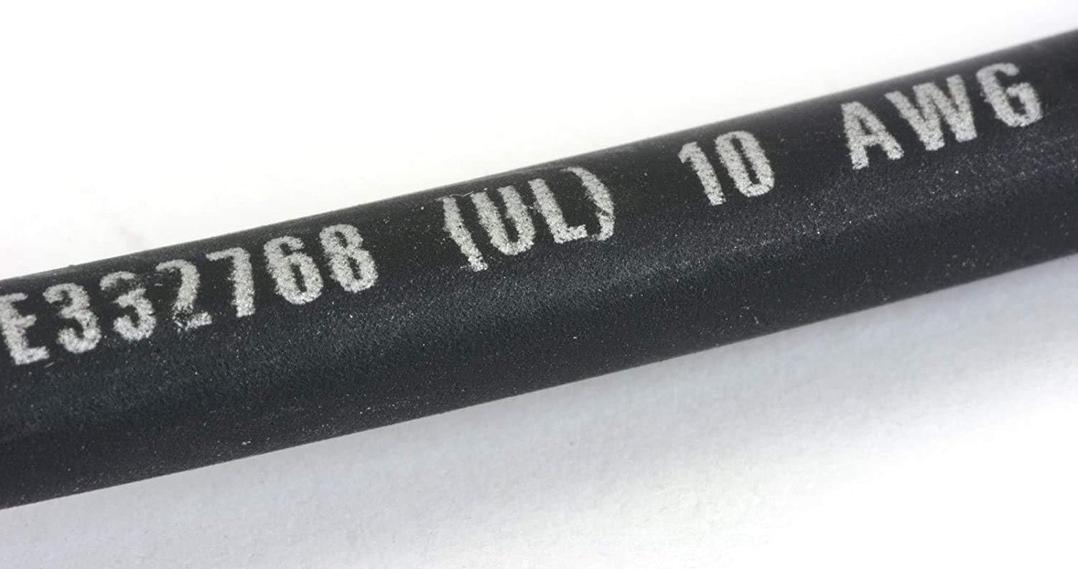 Premium 10 AWG Solar Cable – 100ft Black, Made in USA, Multiple Lengths Availabl