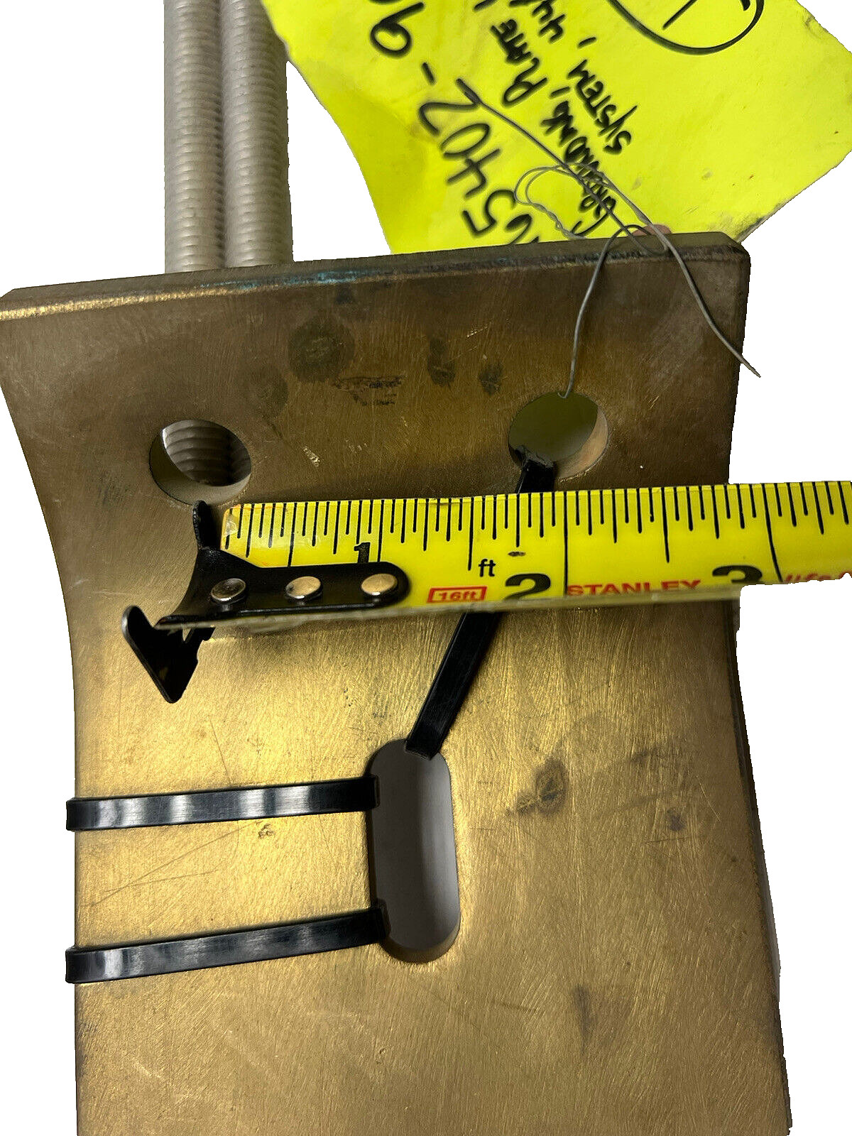 440L-80 Lightning Grounding 4”x10” Brass Plate Protection System, 1/2-13×36” Rod