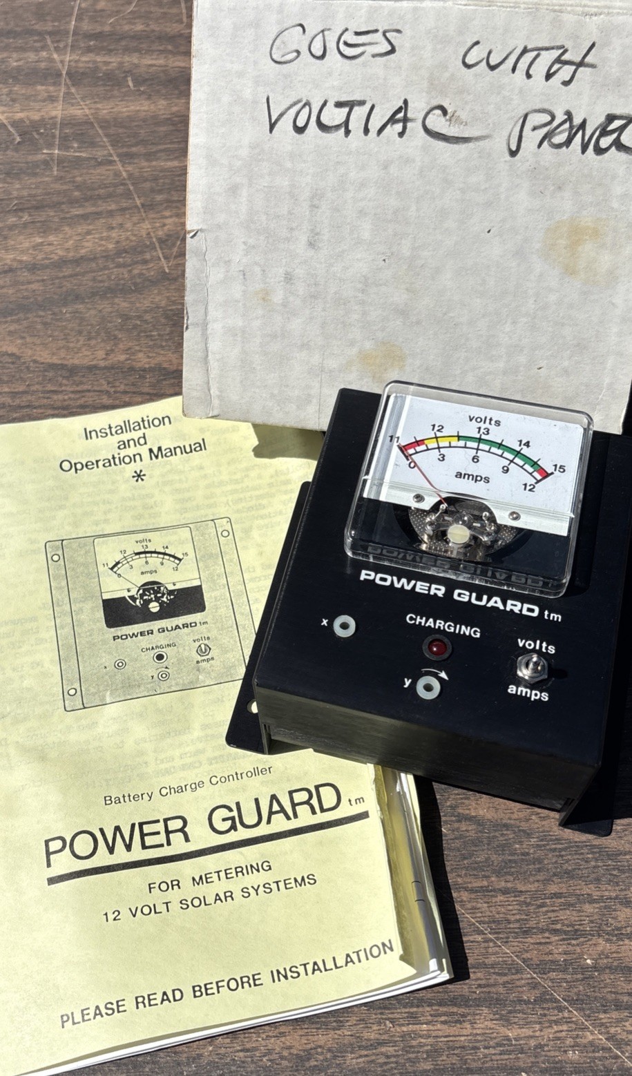 VTG Power Guard Metering 12 Volt Solar Systems Solid State Electronic Module NOS
