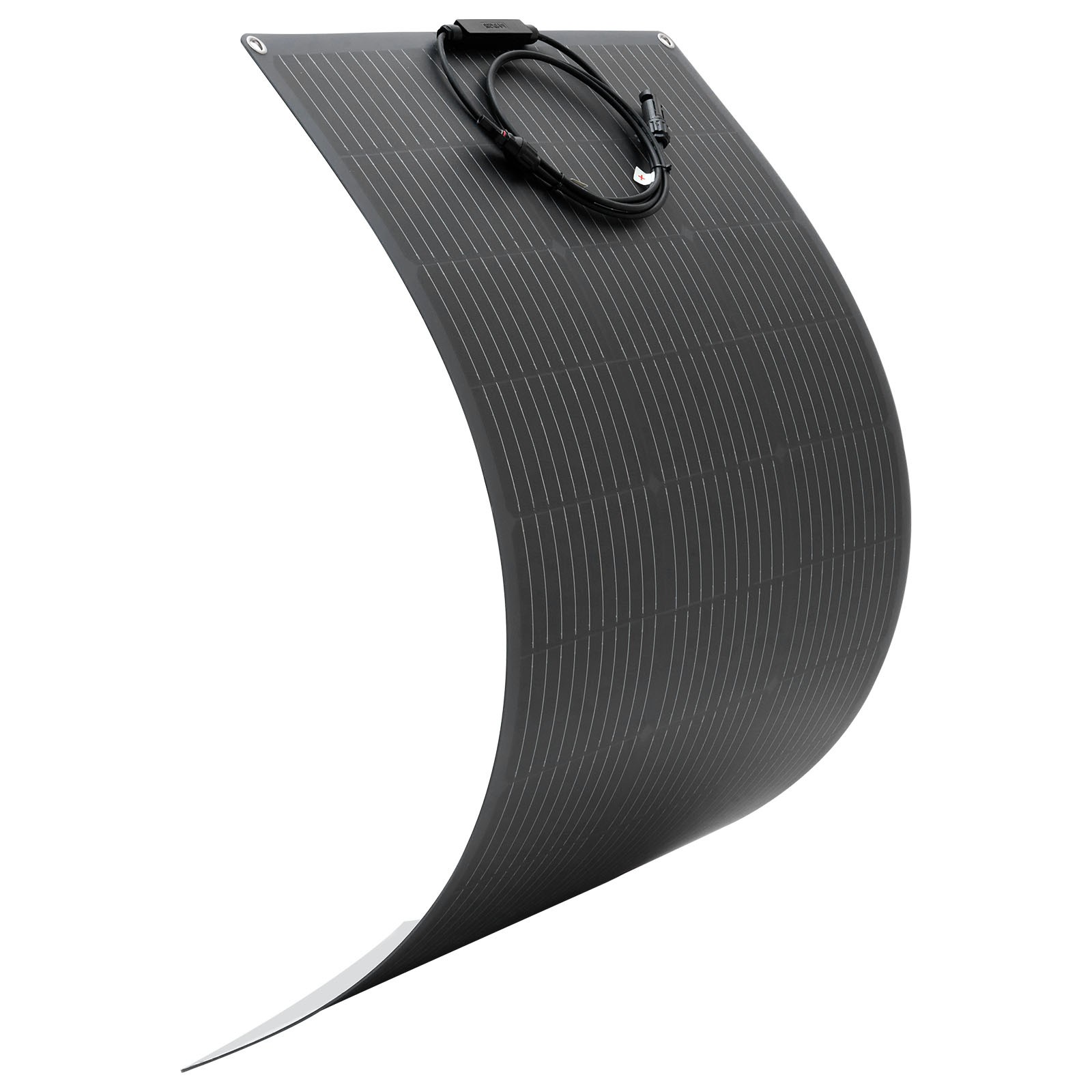 VEVOR Flexible Solar Panel 100W Bendable Monocrystalline Solar Off-Grid Charger