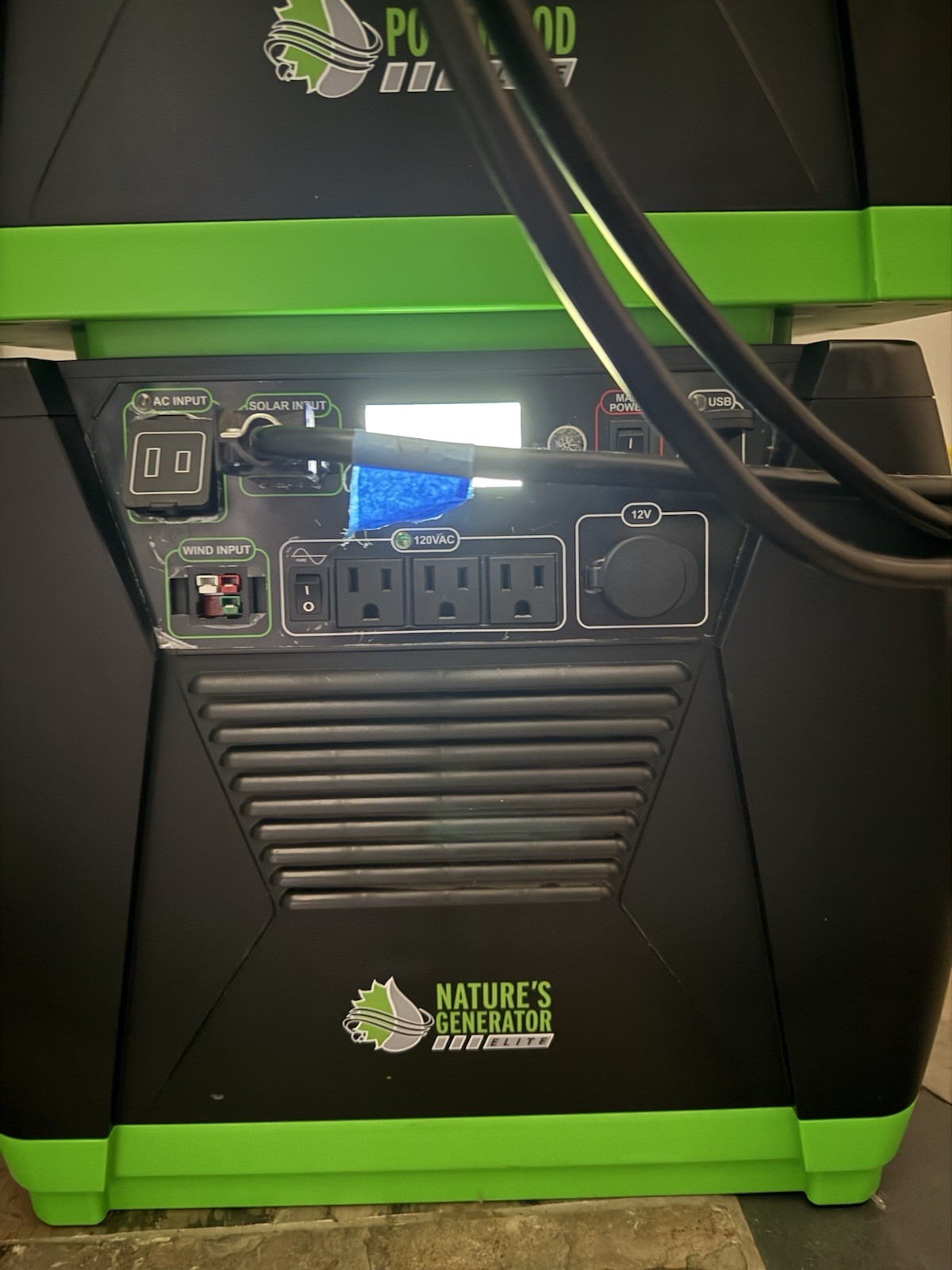 Natures Generator Elite Platinum System Complete W/ 6 Solar Panels Extra Pod
