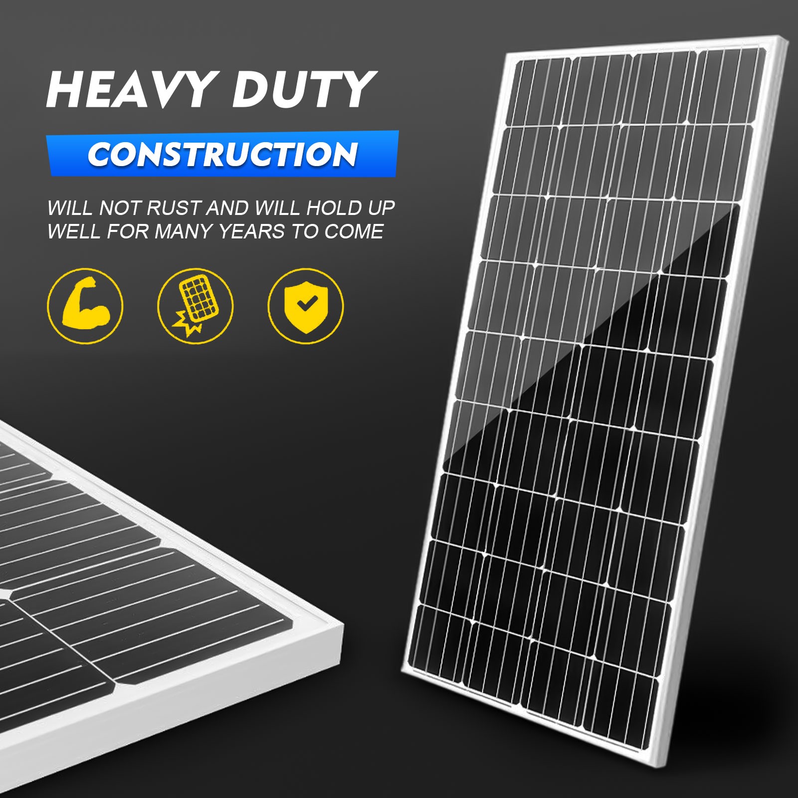 400 watt Solar Panel High Efficiency for RV Marine Boat Cabin Off Grid System