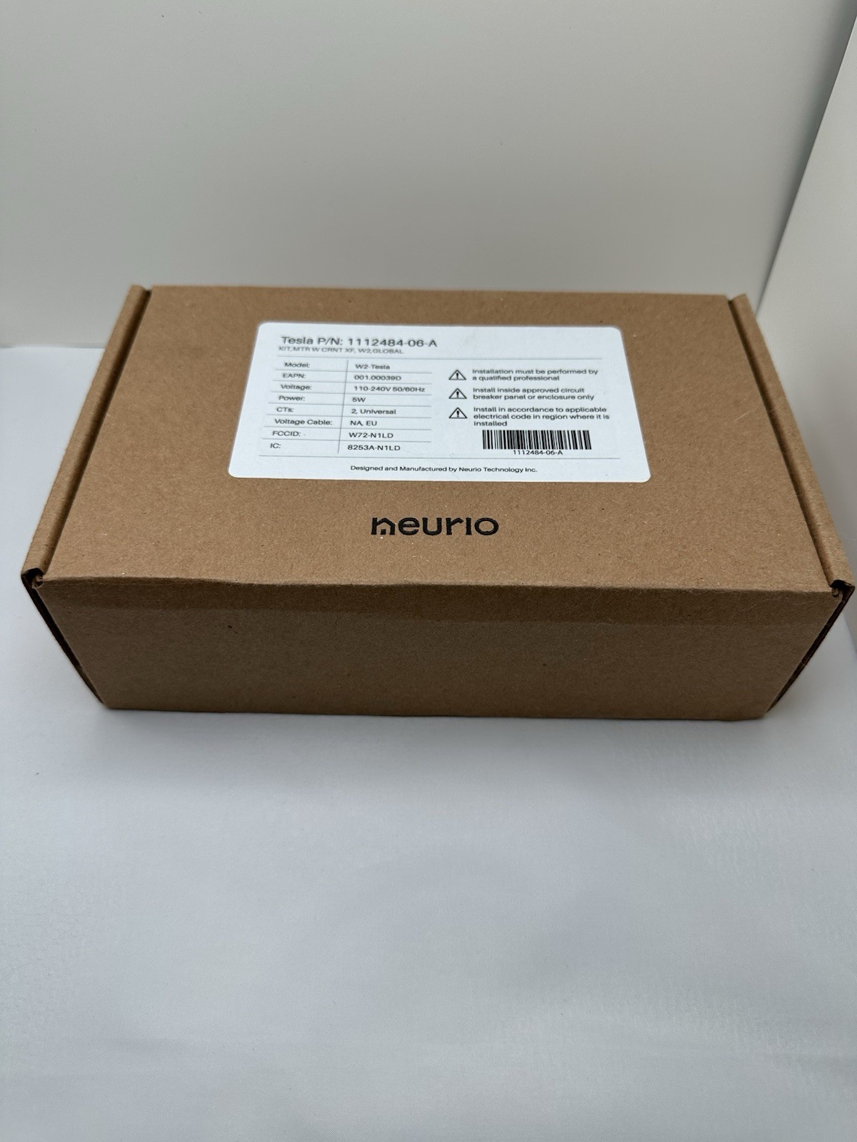 Tesla 1112484-99-A Neurio W2 Meter RS-485 Wiring Harness Only