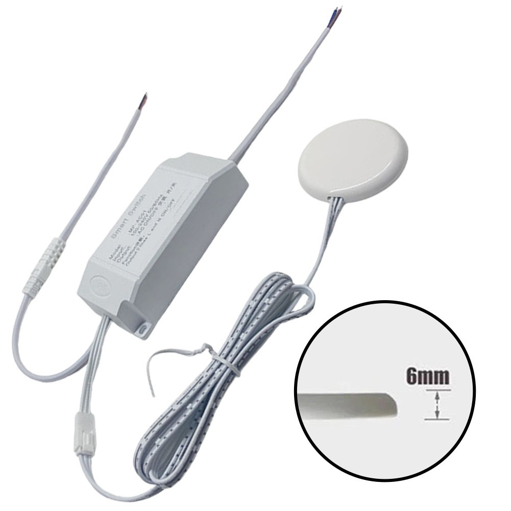 Dimmable Wood Touch Sensor Switch Compatible with 110V and 220V Systems