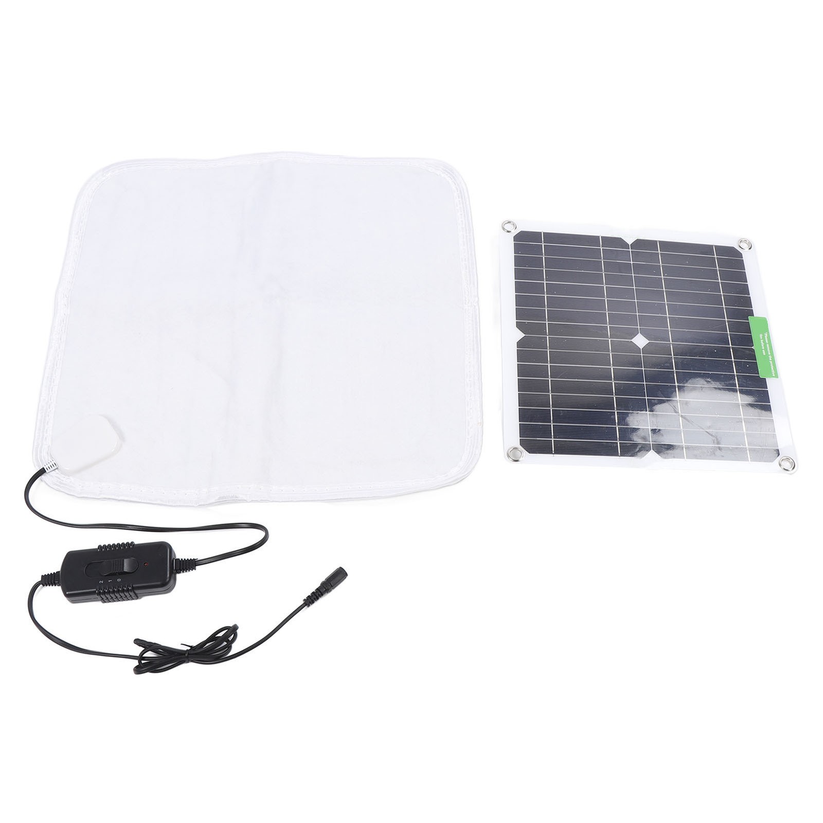 ­Solar Panel Heating Blanket 12V 50W Rapid Uniform Heating Soft Pet Heating Pad